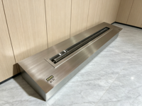 Cheminée électrique automatique encastrable au bioéthanol CE, insert mural TV, extérieur, linéaire, télécommande, 96%-97% de rendement, en promotion