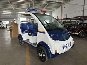 รถลาดตระเวนไฟฟ้าขับเคลื่อนด้วยแบตเตอรี่ลดราคาพิเศษ รถลาดตระเวนไฟฟ้าสำหรับสนามบินและสถานที่ท่องเที่ยว รถกระบะมินิ 4 ล้อ - Product Image 5