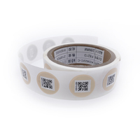 Autocollant NFC Mini F8213 13,56 MHz ISO/IEC 14443A, étiquette NFC personnalisable imprimable pour l'emballage commercial, la gestion des stocks, l'étiquetage RFID