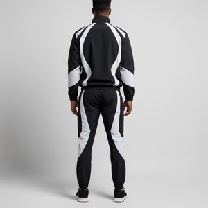 Survêtements décontractés d'automne pour hommes, respirants et légers, en polyester/nylon 120 g/m², avec logo personnalisé, vente en gros - Product Image 3