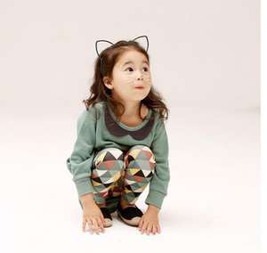 Venta al por Mayor de Ropa para Niños, Conjunto de 2 Piezas, Camiseta Informal de Manga Larga con Pantalones, Trajes para Niñas de China - Product Image 4