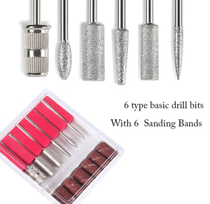 Hadiyah, juego de máquina de taladro eléctrico para uñas, equipo de molienda, molino para manicura, pedicura, herramienta profesional para pulir uñas - Product Image 3