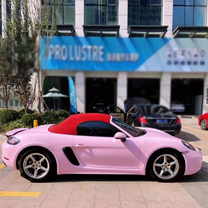 WRAPMASTER 1.52*17m Vinilo PVC Brillante Color Rosa <span class=keywords><strong>Malus</strong></span> <span class=keywords><strong>Spectabilis</strong></span> con Efecto Cambiante de Color, Protección UV para Motocicletas y Automóviles - Product Image 2