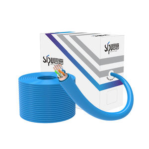 Cable de Red UTP Cat6 Estilo Hogar, 305m (1000 pies), Cubierta de PVC, Caja Naranja, Directo de Fábrica para Compradores al por Mayor - Product Image 1