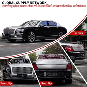 ชุดแต่งรอบคันสไตล์ปี 2024 วัสดุ PP+เหล็ก สำหรับ Bentley Flying Spur ประกอบด้วยกันชนหน้า บังโคลน ฝากระโปรง กันชนหลัง - Product Image 4