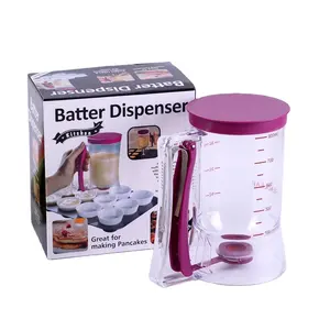 Huishoudelijke Bakken Tools Deeg Dispenser Handleiding Plastic Cupcake Pancake Batter Dispenser