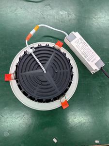 Lámpara de Techo Redonda de Alta Calidad, 9w 12w, <span class=keywords><strong>Downlight</strong></span> <span class=keywords><strong>LED</strong></span> SMD Comercial de <span class=keywords><strong>230mm</strong></span> - Product Image 3