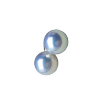 Perles d'eau douce naturelles de qualité supérieure, type Edison, effet miroir Aurora Saiao, blanches, en vrac, semi-finies, vente en gros pour l'art des ongles, qualité AAAAA