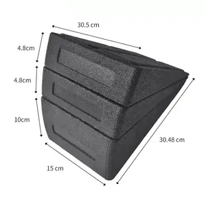 Bloc de mollet multi-usages Civière de mollet Pied Rocker Squat Wedge Block Deep Calf Stretcher Slant Board Squat Wedge - Product Image 4