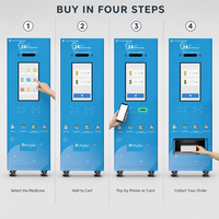 Distributeur automatique intelligent Yunyin 24h/24 pour médicaments, pour hôpitaux et pharmacies, avec refroidissement par compresseur, paiement par pièces/QR