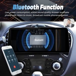 Reproductor de Video para Auto con Pantalla de 12.3 Pulgadas y Resolución 1920*720, Android 13, Radio Estéreo para Nissan JUKE 2010-2019, GPS, Multimedia, Carplay, Unidad Principal - Product Image 3
