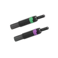 Fournisseurs de ressorts à bille à tête hexagonale, ressorts à bille à vis sans tête, ressorts à bille à tête longue en acier, noirs