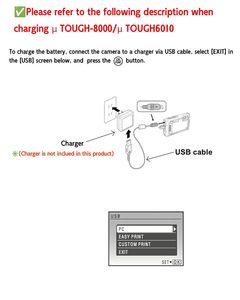 Câble de synchronisation de données USB Type A mâle vers <span class=keywords><strong>Olympus</strong></span> CB-USB5 / CB-USB6 mâle pour ordinateur PC - Product Image 5