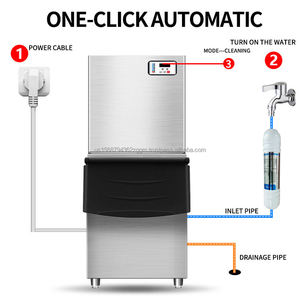 450kg <span class=keywords><strong>Ice</strong></span> Cube Maker <span class=keywords><strong>Ice</strong></span> Cube Máy làm thương mại <span class=keywords><strong>Ice</strong></span> Making Machine đối với đồ uống lạnh cửa hàng - Product Image 5