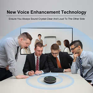 Draadloze Usb Speakerphone 360 ° Stem Pick Up 4 Ai Noise Annulering Microfoons Conferentie Microfoons - Product Image 5