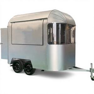 Carrito Móvil Galvanizado para Comida Rápida (Hot Dogs, Té con Leche, Café) - Uso en Exteriores, Áreas Concurridas, Alimentación Eléctrica Integrada, Fácil Montaje - Product Image 6