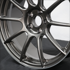 Rines Forjados Modificados para Automóviles 5X112 114.3 120, Color <span class=keywords><strong>Gris</strong></span> Personalizable para BMW, <span class=keywords><strong>Audi</strong></span>, Volkswagen, Ford, Honda - Product Image 5