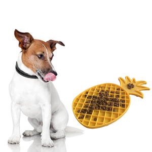 Kustom Logo silikon Lick Mat untuk anjing lambat Feeder mandi Distraction Pet kucing memanjat Mat dengan hisap - Product Image 3