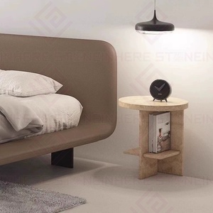 <span class=keywords><strong>Table</strong></span> d'appoint ronde <span class=keywords><strong>en</strong></span> <span class=keywords><strong>travertin</strong></span> beige nouvellement conçue <span class=keywords><strong>Table</strong></span> d'appoint <span class=keywords><strong>en</strong></span> marbre personnalisé <span class=keywords><strong>de</strong></span> luxe <span class=keywords><strong>Table</strong></span> d'appoint italienne <span class=keywords><strong>en</strong></span> pierre naturelle <span class=keywords><strong>Table</strong></span> d'appoint - Product Image 3