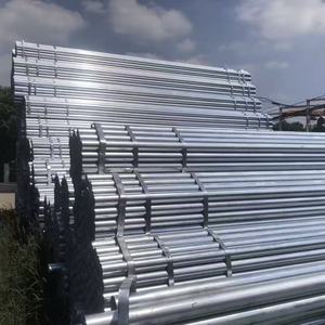Tuyau rond galvanisé à chaud de haute qualité, facile à installer, soudé par électrofusion, <span class=keywords><strong>diamètre</strong></span> extérieur 26,7/33,4/42,2, Q235B Q355B - Product Image 5