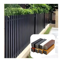 Panneau mural extérieur pour cour de jardin, clôture en aluminium pour l'intimité