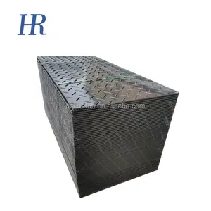 Made Pf 1005 HDPE Material Heavy-duty Interlocking Ground Protection Mats Long Lifespan Track Road Floor