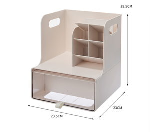 Organizador de Escritorio Transparente con Cajones: Multicompartimentos de Gran Capacidad para Material de Oficina/Escritorio de Estudiante y Pequeños Artículos - Product Image 6