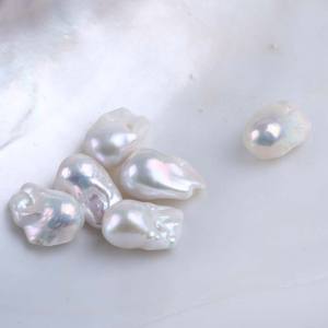 ต่างหู DIY ประดับมุกน้ำจืดธรรมชาติทรงไม่สมมาตร ขนาด 13-15 มม. คุณภาพดี พร้อมมุกน้ำจืดธรรมชาติ - Product Image 2