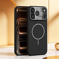Coque de téléphone magnétique en silicone Pure Color, simple et élégante, avec découpe précise pour la caméra, pour iPhone 17 16 15 14