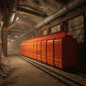 Chambre de <span class=keywords><strong>Refuge</strong></span> Sûre pour <span class=keywords><strong>Mine</strong></span> de Charbon KJYF 96 12 avec Réservoir sous Pression Haute Résistance et Boîte de Vitesses à Engrenages pour la Construction de Tunnels et les Secours - Product Image 5