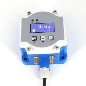 WNK 4-20mA 0-10V RS485 Differential Pressure Transmitter Sensor With Display