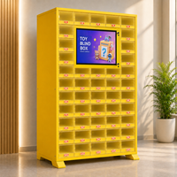 Distributeur automatique de cosmétiques OEM/OEM avec écran tactile, porte à ouverture automatique et système de gestion à distance