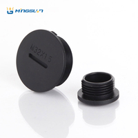 Cache-vis d'étanchéité en nylon haute performance IP68-10, type filetage métrique, bouchon de trou en plastique avec filetage pour presse-étoupe