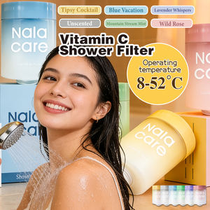 Индивидуальный душевой фильтр с витамином С для удаления хлора, увлажнения кожи и восстановления волос, корейский фильтр для воды с витамином С - Product Image 1