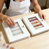 Nuancier portable 150/200 couleurs pour vernis à ongles en gel – Présentoir d'échantillons pour salons de manucure
