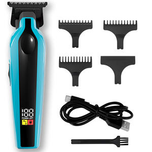 Cortadora de Pelo Limei M3 con Cuchilla de Acero Inoxidable, Pantalla LCD, Modelo Recargable para Uso en Salón y Barbería - Product Image 1