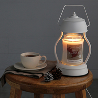 Lampe chauffe-cire minimaliste nordique avec base en métal, diffuseur de parfum esthétique scandinave pour la décoration intérieure moderne