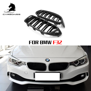 Per <span class=keywords><strong>BMW</strong></span> <span class=keywords><strong>4</strong></span> <span class=keywords><strong>Serie</strong></span> F32 F33 435i <span class=keywords><strong>Coupé</strong></span> <span class=keywords><strong>Gran</strong></span> Doppia Barra In Fibra di Carbonio Griglia Anteriore - Product Image 4