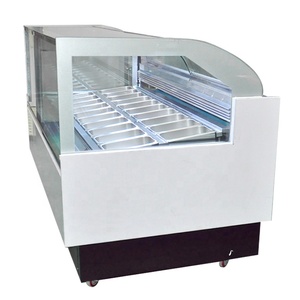 8 /12/ 16 /18 /20 plateaux Commerciale Gelatot vitrine/Italien crème glacée affichage congélateur - Product Image 3