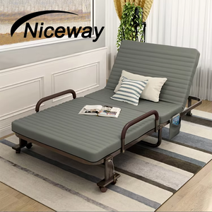 Sofá Cama Convertible Plegable de Metal Ajustable con Almohada, Precio Directo de Fábrica - Product Image 1