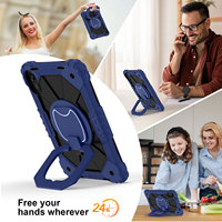 Étui antichoc 360 Armor pour Redmi Pad 2 11 2025 avec support rotatif et bandoulière, adapté aux enfants, OEM ODM