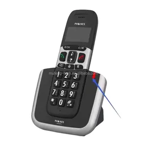 Werks-Direkt verkauf Dect 6.0 Digital VOIP SIP Schnur loses Telefon DECT Schnur loses Festnetz Festnetz Festnetz