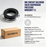 Anneau de pression du diaphragme de la vanne solénoïde à circuit d'encre (MV1-7) HB-HSN0143 pour les séries H PX/PXR/PB RX2