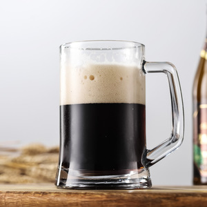 Vaso de Jugo de Vidrio Transparente con Logotipo Personalizado a Precio Económico, Vaso de Cerveza Artesanal, Jarra de Cerveza de Múnich - Product Image 1