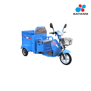 Triciclo <span class=keywords><strong>Elettrico</strong></span> Compatto con Struttura del Telaio in Metallo per un Servizio di Trasporto Merci Robusto e Affidabile - Product Image 5