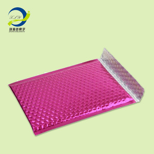 Nhà Máy Bán Buôn Tùy Chỉnh In Màu Hồng Bong Bóng Nhựa Gửi Thư Túi Độn Phong Bì/Kim Loại Poly Bong Bóng Bưu Phẩm - Product Image 6