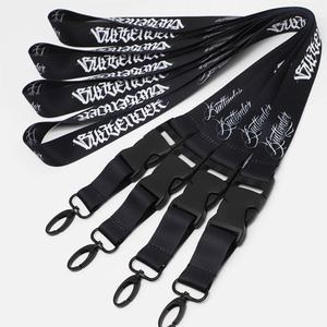 Cordón Personalizado Estilo Gótico Punk con Hebilla de Liberación Lateral de Plástico Desmontable, Gancho Ovalado de Metal, Correa para Llaves de Teléfono - Product Image 2