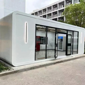 Cabina Ufficio Stile Apple per Terreni Inutilizzati, Eleva il Tuo Lavoro da Remoto, Casa Prefabbricata Modulare in Container, Apple Cabin, TNY House, Villa - Product Image 4