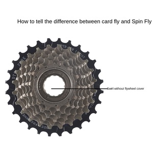 6/7/<span class=keywords><strong>8</strong></span>/9 velocidad <span class=keywords><strong>bicicleta</strong></span> <span class=keywords><strong>de</strong></span> montaña remolino <span class=keywords><strong>bicicleta</strong></span> velocidad Variable acero volante aluminio piñón para ciclismo - Product Image 2