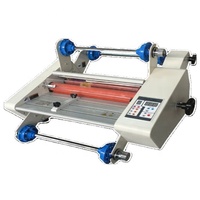 Nouvelle conception EKO EKO-350 Machine de plastification thermique de table de haute qualité Plastifieuse manuelle A3/A4 à froid et à chaud